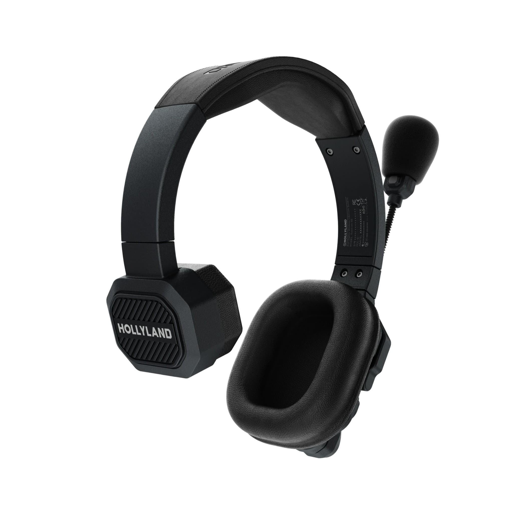 Hollyland Solidcom SE Global 4S 4-Person Full-Duplex Single-Ear Noise-Canceling Headset Intercom System (2.4 GHz) 4